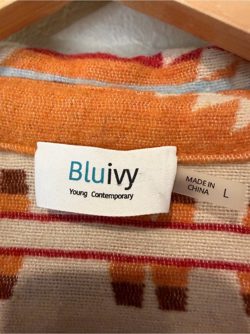 BluIvy Aztec Print Pullover Shacket - Picture 6 of 11